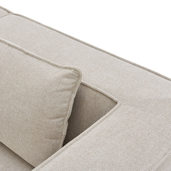 Modulaire Bank / Zitbank Domas S - Beige - Stoffen bekleding - Afbeelding 9