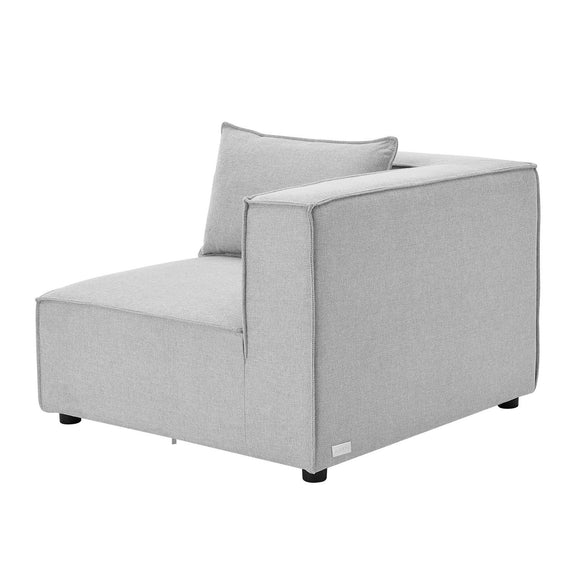 Modulaire Bank / Zitbank Domas S - Licht grijs - Stoffen bekleding - Afbeelding 5