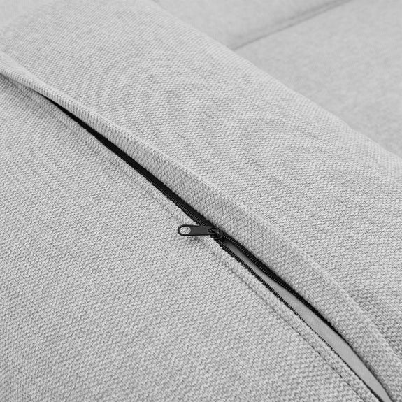 Modulaire Bank / Zitbank Domas S - Licht grijs - Stoffen bekleding - Afbeelding 10