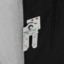 Modulaire Bank / Hoekbank Domas L - Lichtgrijs - Stoffen bekleding