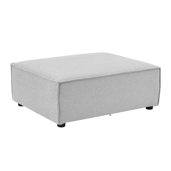 Modulaire Bank / Hoekbank Domas L - Lichtgrijs - Stoffen bekleding - Afbeelding 9