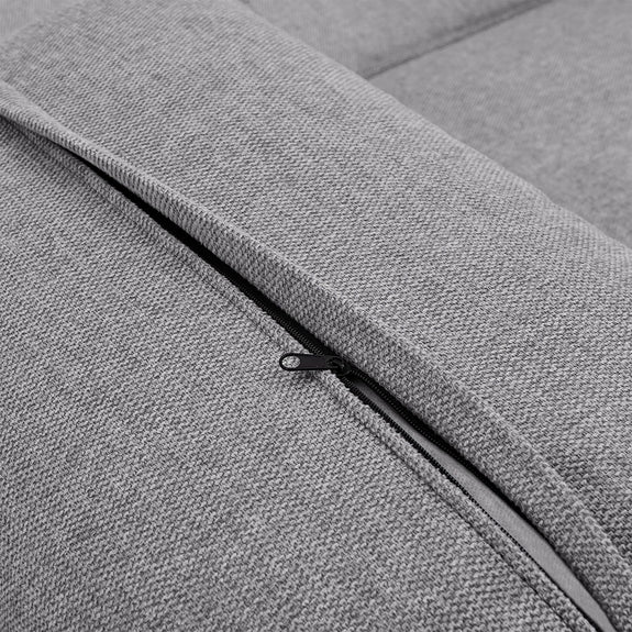 Modulaire Bank / Zitbank Domas M - Donkergrijs - Stoffen bekleding - Afbeelding 12