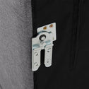 Modulaire Bank / Zitbank Domas M - Donkergrijs - Stoffen bekleding