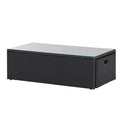 Polyrotan Loungeset / Tuinset Salou - Zwart - Incl. Kussens