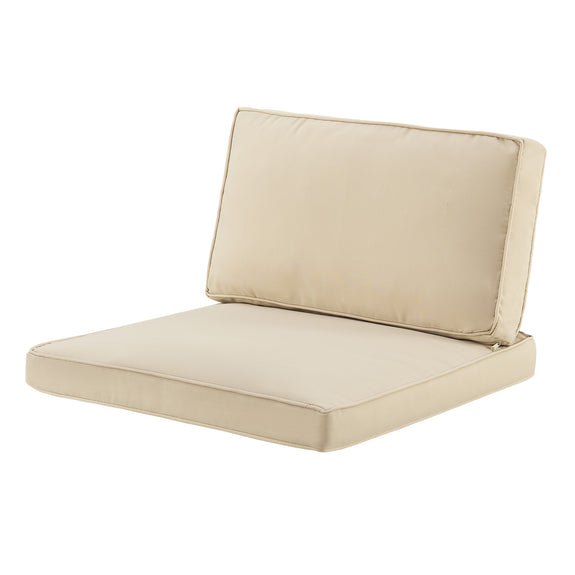 Polyrotan Loungeset / Tuinset Salou - Crème - Incl. Kussens - Afbeelding 13