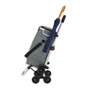 Boodschappentrolley 3in1 - 56L - Voor Trappen - Grijs