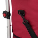 Boodschappentrolley 3in1 - 56L - Voor Trappen - Rood