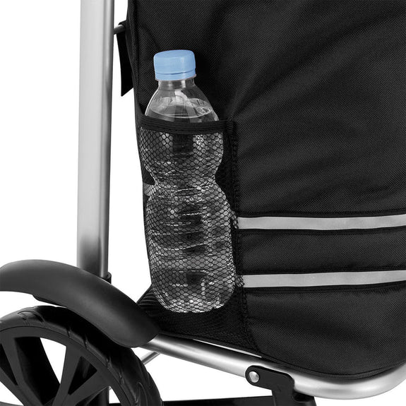 3in1 boodschappentrolley - 56 Liter - Zwart - Afbeelding 6