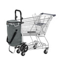 3in1 boodschappentrolley - 56L - Grijs