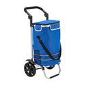 3in1 boodschappentrolley - 56L - Donkerblauw
