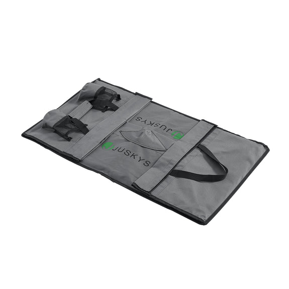 Inklapbare Bolderkar / Transportwagen - Max. 100 kg - Donkergrijs - Afbeelding 13