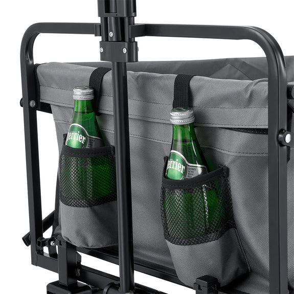 Inklapbare Bolderkar / Transportwagen - Max. 100 kg - Donkergrijs - Afbeelding 8