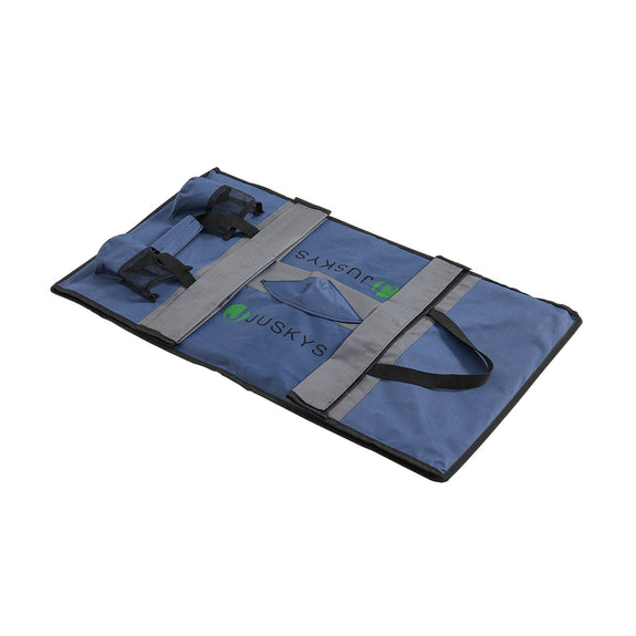 Inklapbare Bolderkar / Transportwagen - Max. 100 kg - Donkerblauw - Afbeelding 13