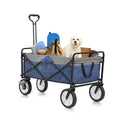 Inklapbare Bolderkar / Transportwagen - Max. 100 kg - Donkerblauw