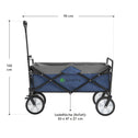 Inklapbare Bolderkar / Transportwagen - Max. 100 kg - Donkerblauw