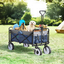 Inklapbare Bolderkar / Transportwagen - Max. 100 kg - Donkerblauw