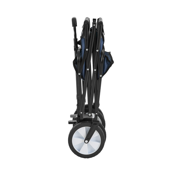 Inklapbare Bolderkar / Transportwagen - Max. 100 kg - Donkerblauw - Afbeelding 7
