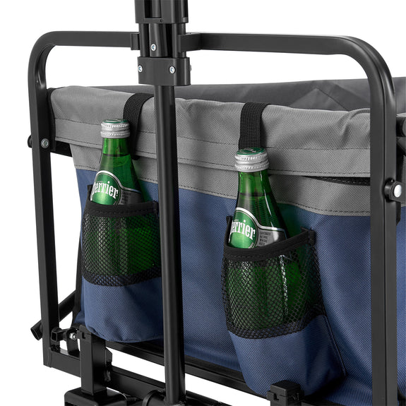 Inklapbare Bolderkar / Transportwagen - Max. 100 kg - Donkerblauw - Afbeelding 8