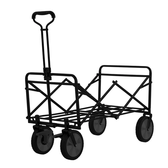 Bolderkar / Handkar / Transportkar - Opvouwbaar - Max. 100kg - Zwart - Afbeelding 6