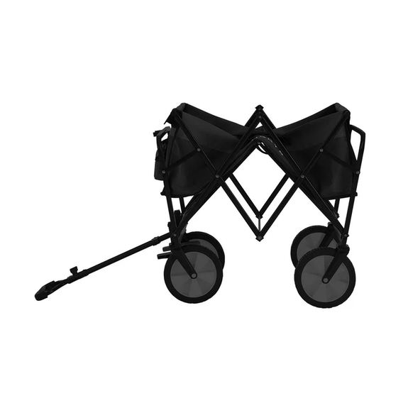 Bolderkar / Handkar / Transportkar - Opvouwbaar - Max. 100kg - Zwart - Afbeelding 5