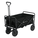 Bolderkar / Handkar / Transportkar - Opvouwbaar - Max. 100kg - Zwart