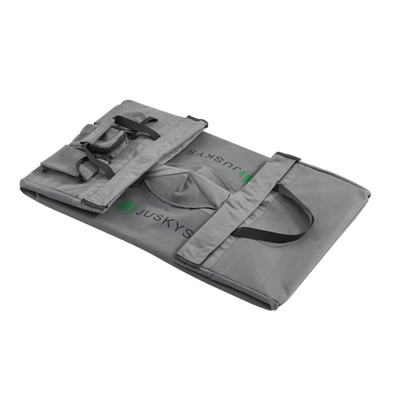 Inklapbare Bolderkar / Transportwagen - Max. 120 kg - Grijs - Incl. Dak & Tas - Afbeelding 4