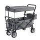Inklapbare Bolderkar / Transportwagen - Max. 120 kg - Grijs - Incl. Dak & Tas