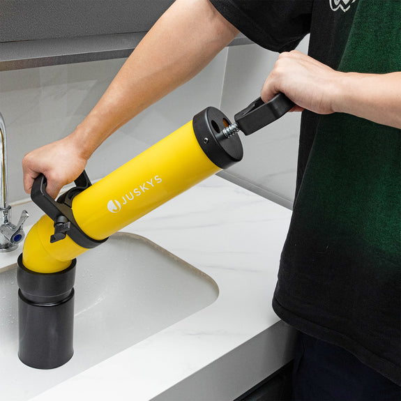 Leidingreinigingspomp met handschoenen - Afbeelding 12