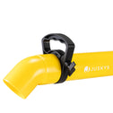Leidingreinigingspomp met handschoenen