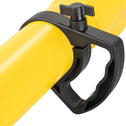 Leidingreinigingspomp met handschoenen