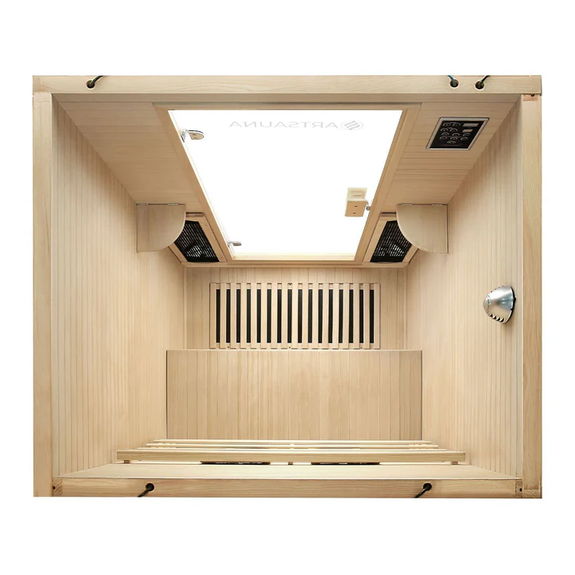 Infraroodcabine Oslo - 120x100x190cm - Keramische Verwarming - 2 personen - Afbeelding 15