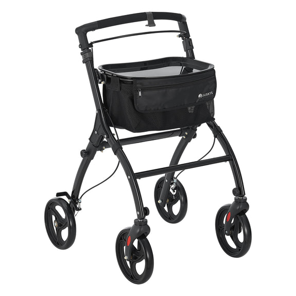 Aluminium Rollator Active - Zwart - Afbeelding 1