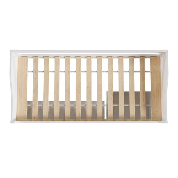 1 persoons bed Nalu - Wit - 90 x 200 cm - Afbeelding 5