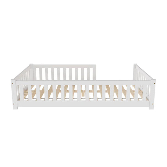Kinderbed Naya - 120 x 200 cm - Wit - Afbeelding 4