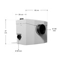 Vuilwaterpomp - 600W - Wit