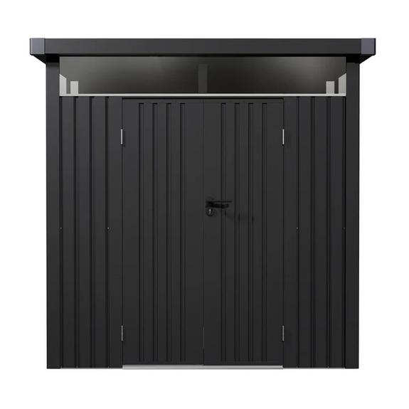 Metalen Gereedschapsschuur / Opbergschuur / Tuinschuur / Berging Lucerne - Antraciet - 5,2 m² - Afbeelding 6