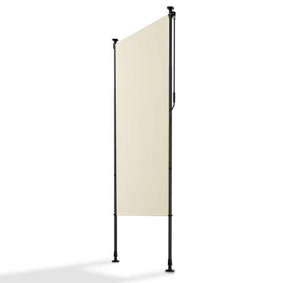 Verticale Zonnescherm Barbados - 100x310 cm - Beige - Afbeelding 1