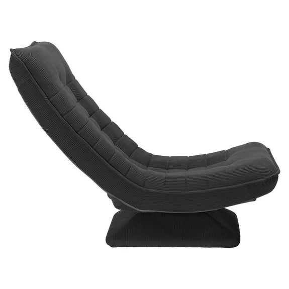 Relaxstoel / Relaxfauteuil Corsica - Corduroy - Donkergrijs - Afbeelding 3