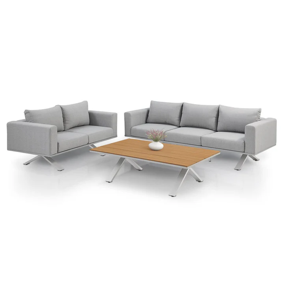Tuinset / Loungeset - Alexandria - Grijs - Afbeelding 1