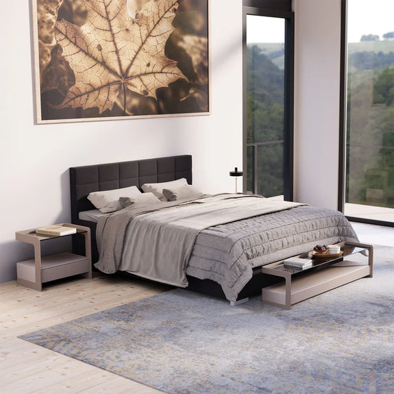 Boxspring Seattle - 180x200cm - Zwart - Afbeelding 1