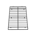 Metalen Bed Palamos - 140 x 200 cm - Incl. LED - Zwart