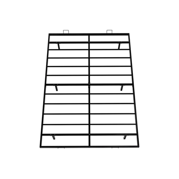 Metalen Bed Palamos - 140 x 200 cm - Incl. LED - Zwart - Afbeelding 3