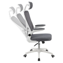 Ergonomische Bureaustoel - Baltimore - Wit / Grijs
