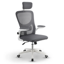 Ergonomische Bureaustoel - Baltimore - Wit / Grijs