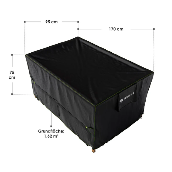 Tuinmeubelhoes CoverSafe Pro - 170 x 95 x 75 cm - Afbeelding 7