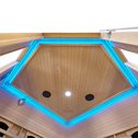 Infraroodcabine Nyborg E150K - 150x150x190cm - Dubbele Technologie - 4 personen