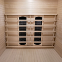 Infraroodcabine Nyborg S120K - 120x105x190 cm - Dubbele Technologie - 2 personen
