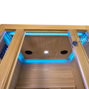 Infraroodcabine Nyborg S120K - 120x105x190 cm - Dubbele Technologie - 2 personen