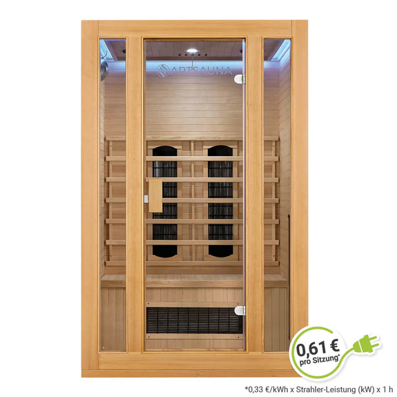 Infraroodcabine Nyborg S120K - 120x105x190 cm - Dubbele Technologie - 2 personen - Afbeelding 16