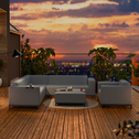 Loungeset / Tuinset - Sorano - Antraciet